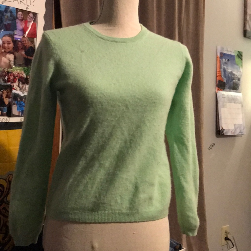 Mint green sweater